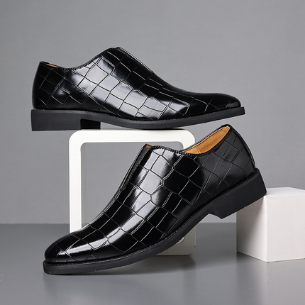 Zapatos de vestir de piel auténtica Victorino
