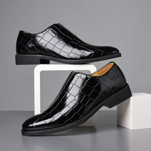 Zapatos de vestir de piel auténtica Victorino