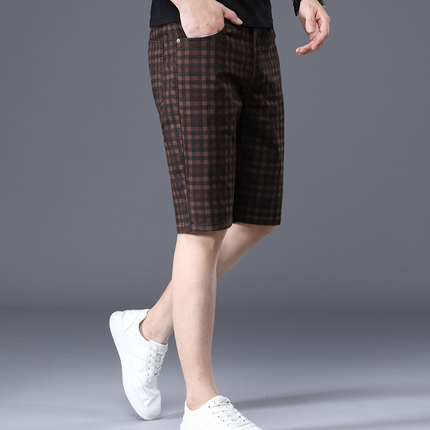 Pantalones cortos a cuadros Antonelli