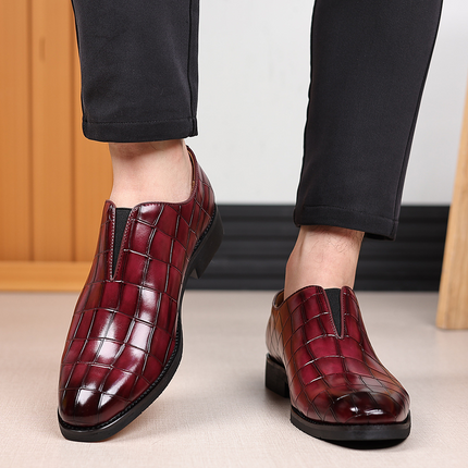 Zapatos de vestir de piel auténtica Victorino