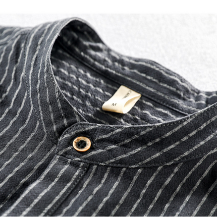 Camisa de raya diplomática de Lee Harper