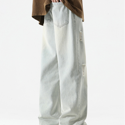 Pantalones deportivos de mezclilla desgastada Nexus