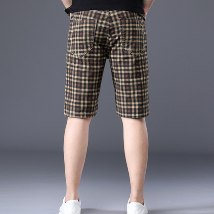 Pantalones cortos a cuadros Antonelli