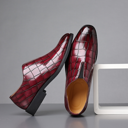Zapatos de vestir de piel auténtica Victorino