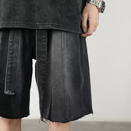 Pantalones cortos vaqueros con flecos de Sonic