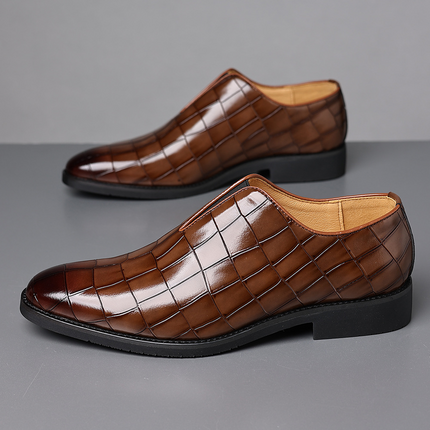 Zapatos de vestir de piel auténtica Victorino
