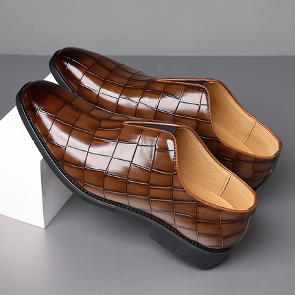 Zapatos de vestir de piel auténtica Victorino