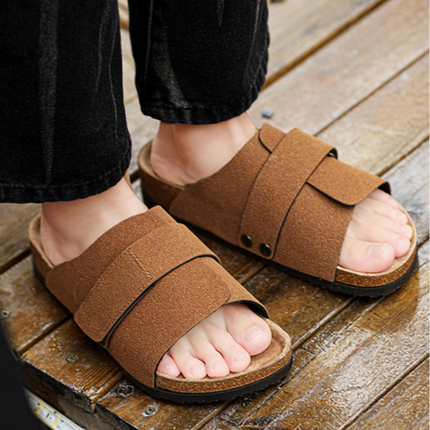 Sandalias de ante Gianello