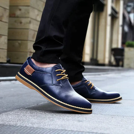 Zapatos de piel auténtica Lucas Wellington