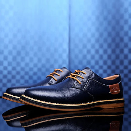 Zapatos de piel auténtica Lucas Wellington