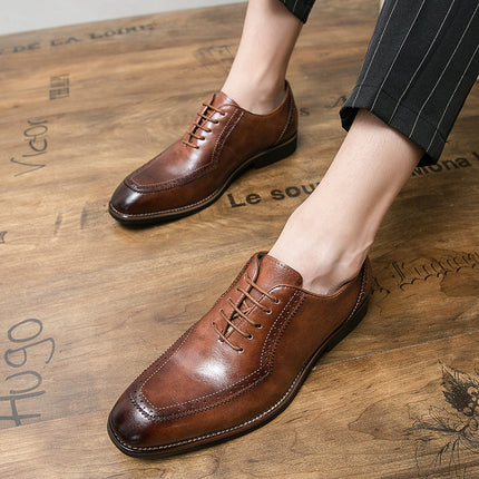 Zapatos de vestir de piel auténtica de Londres