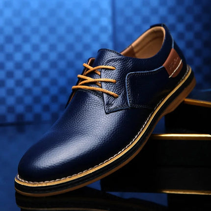 Zapatos de piel auténtica Lucas Wellington