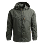 Chaqueta cortavientos militar impermeable