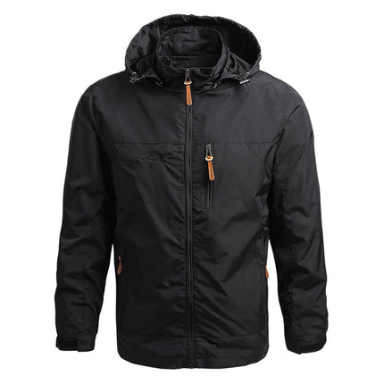 Chaqueta cortavientos militar impermeable