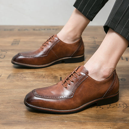 Zapatos de vestir de piel auténtica de Londres