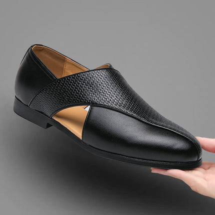 Mocasines de piel auténtica Panache