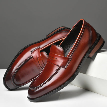 Mocasines de piel italiana Amalfi