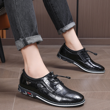 Zapatos de cuero Accento