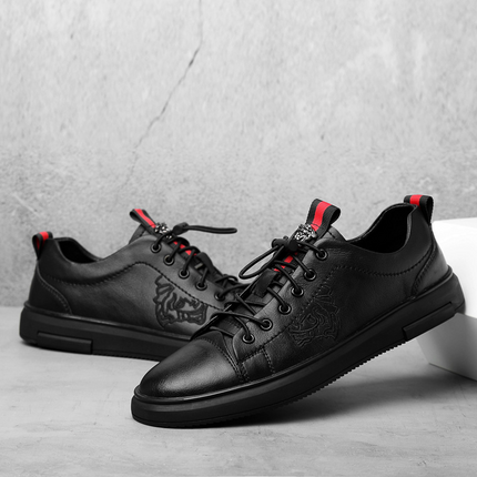 Zapatillas de piel Arte Medusa