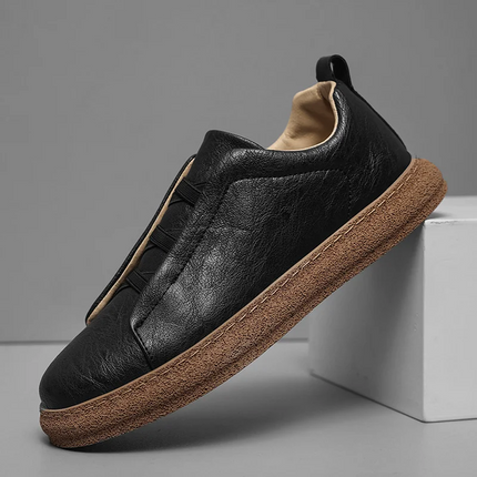 Zapatillas Chester de piel auténtica