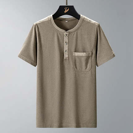 Hudson Waffle Knit Henley