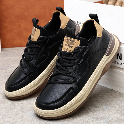 Zapatillas Pelle Italiana de piel auténtica