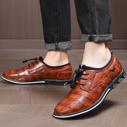Zapatos de cuero Accento