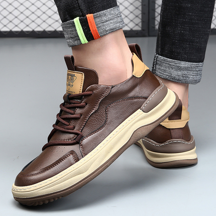 Zapatillas Pelle Italiana de piel auténtica