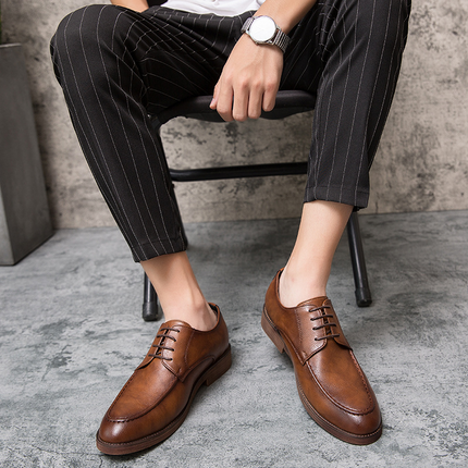 Zapatos de vestir de cuero genuino Hudson
