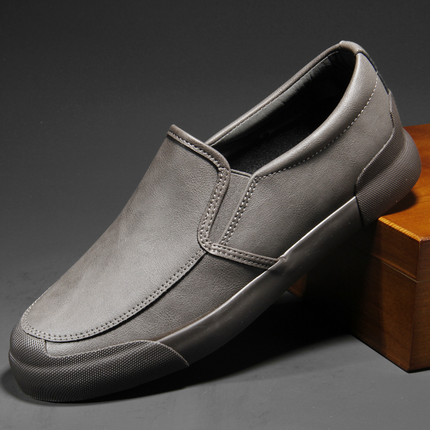 Zapatillas Chelsea de cuero sin cordones