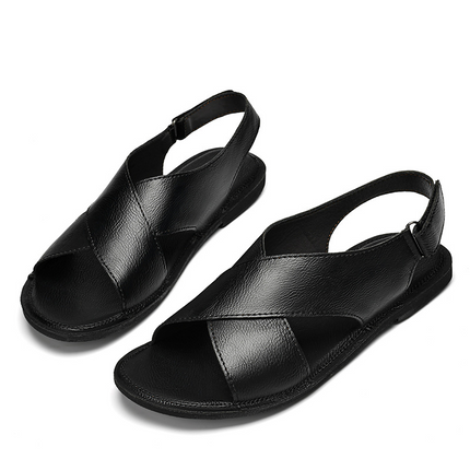 Sandalias de piel auténtica Luca Italiana
