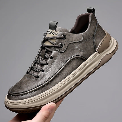 Zapatillas de piel auténtica Roberto