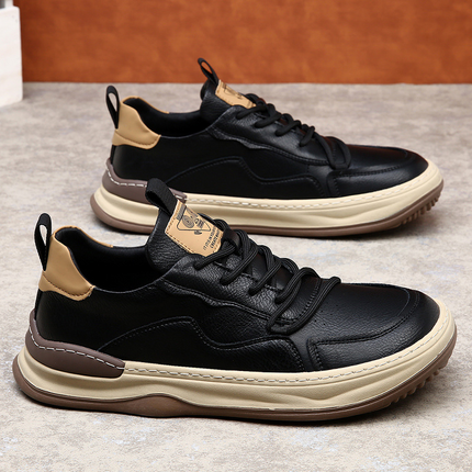 Zapatillas Pelle Italiana de piel auténtica
