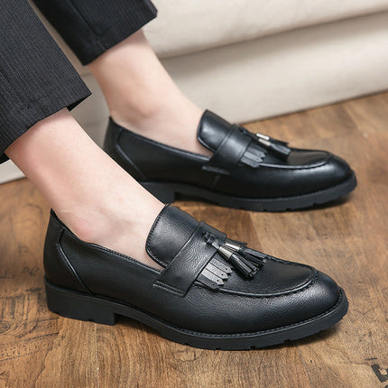 Mocasines de cuero con borlas de Londres