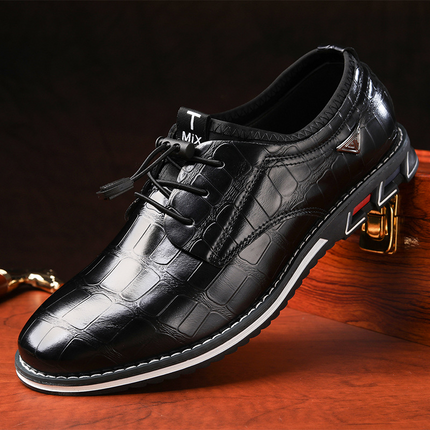 Zapatos de cuero Accento
