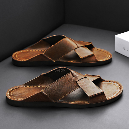 Sandalias de piel auténtica Noble Italiana