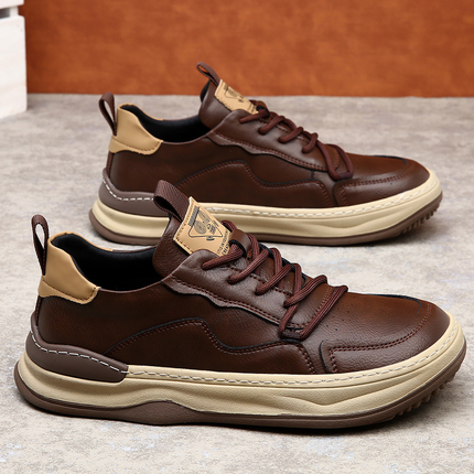 Zapatillas Pelle Italiana de piel auténtica