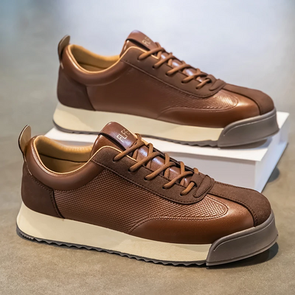Zapatillas Novara de piel italiana