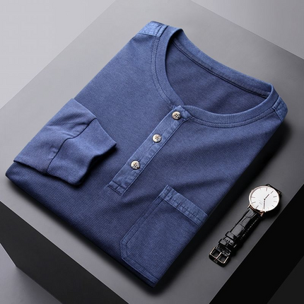 Camisa Henley Hampton Waffle