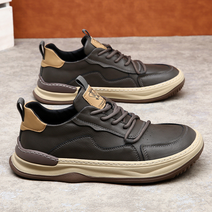 Zapatillas Pelle Italiana de piel auténtica