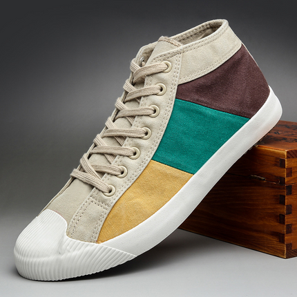 Zapatillas de lona de caña alta Gallagher