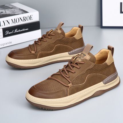Zapatillas de piel auténtica Enzo Italiana