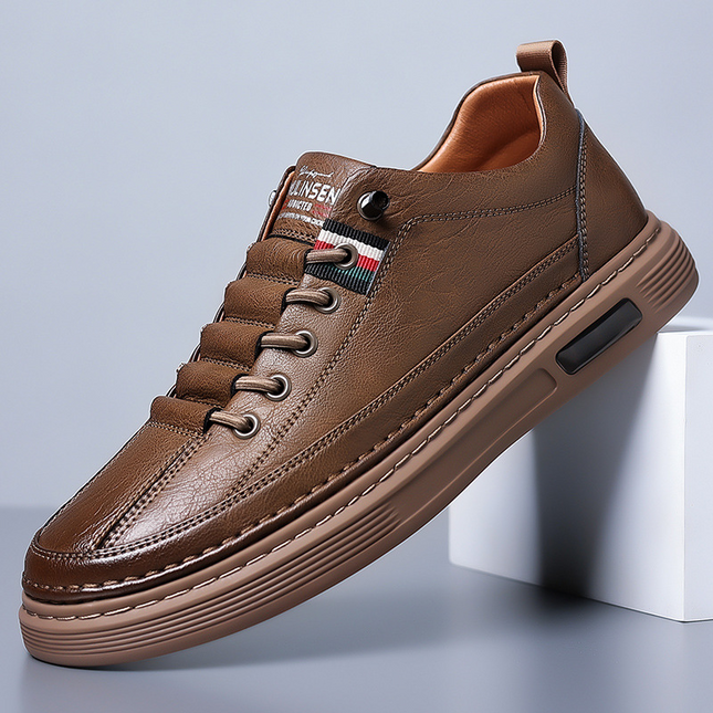 Zapatillas de piel auténtica Lombardi