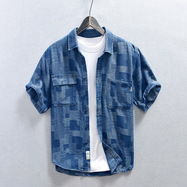Camisa vaquera azul Pacífico