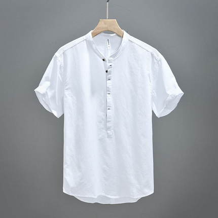 Camiseta ligera Henley de Bastien