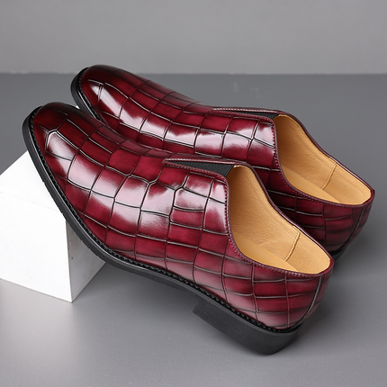 Zapatos de vestir de piel auténtica Victorino