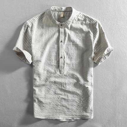 Camisa de raya diplomática de Lee Harper