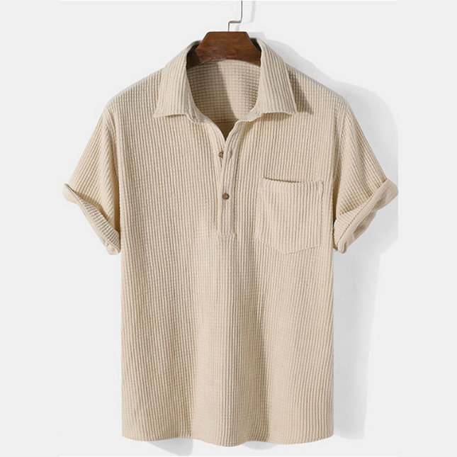 Polo Enzo de punto gofre