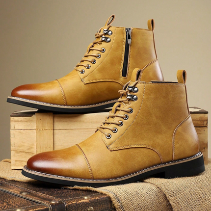 Botas de cuero genuino Hawkcrest