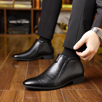 Botas de piel auténtica Ferrandi